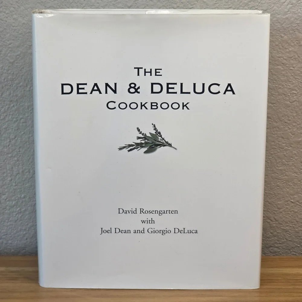 Dean & DeLuca Cookbook Signed by Joel Dean & Giorgio DeLuca 1st Edition HC